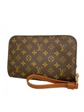 Louis Vuitton Clutch Monogram Brown